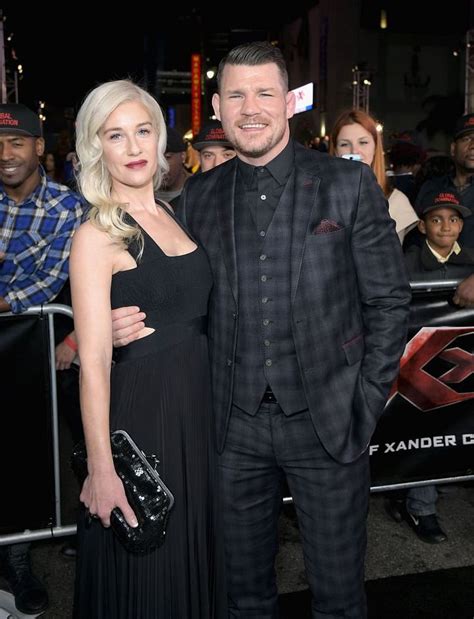 michael bisping and his wife.